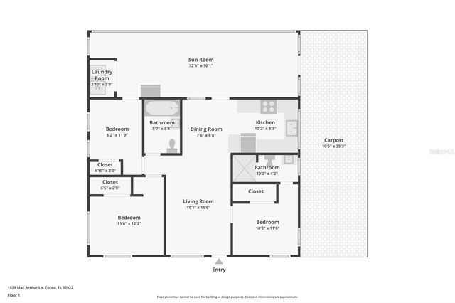 1529 MAC ARTHUR LANE, Cocoa, FL 32922