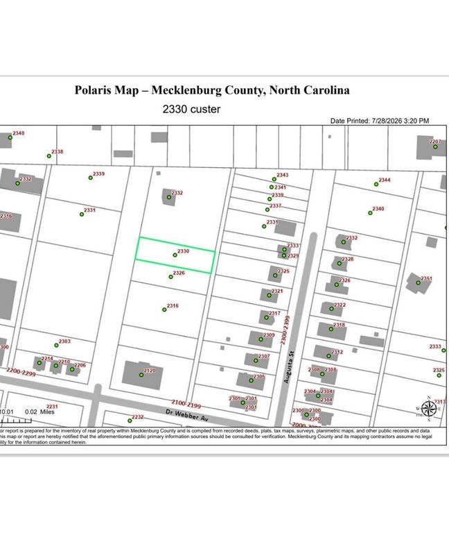 2330 Custer Street, Charlotte, NC 28216