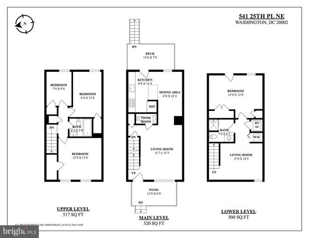 541 25TH PLACE, Washington, DC 20002