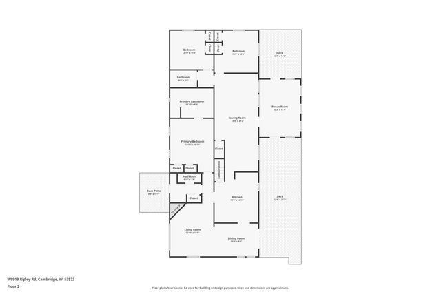 W8919 Ripley Road, Cambridge, WI 53523