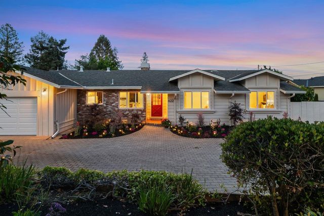 622 Terrace Road, San Carlos, CA 94070