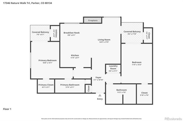 17346 Nature Walk Trail 208, Parker, CO 80134