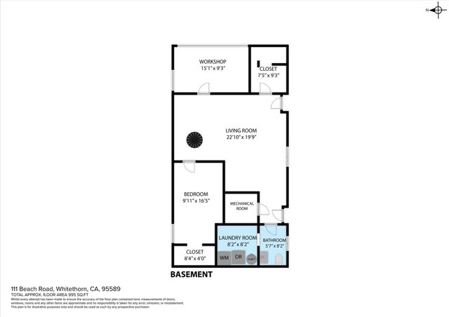 111 Beach Road, Shelter Cove, CA 95589