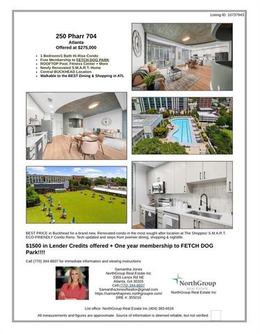 250 Pharr Road NE 704, Atlanta, GA 30305