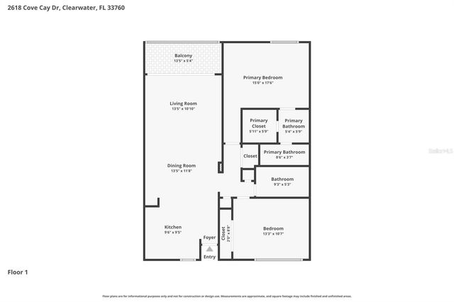 2618 COVE CAY DRIVE 206, Clearwater, FL 33760