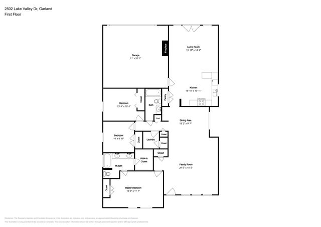 2502 Lake Valley Drive, Garland, TX 75040
