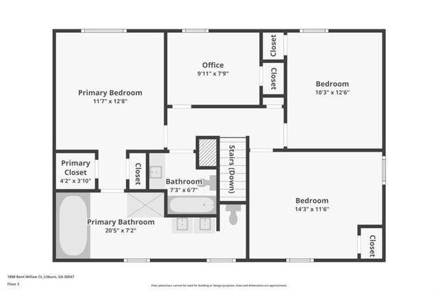 1888 Bent Willow Court, Lilburn, GA 30047