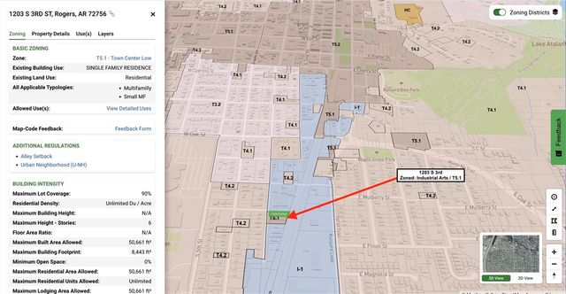 1203 S 3rd Street, Rogers, AR 72756