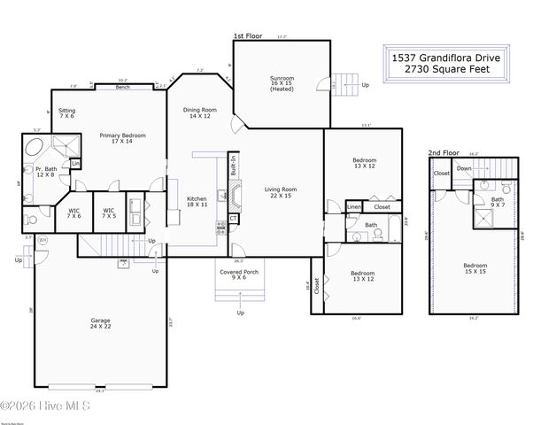 1537 Grandiflora Drive, Leland, NC 28451