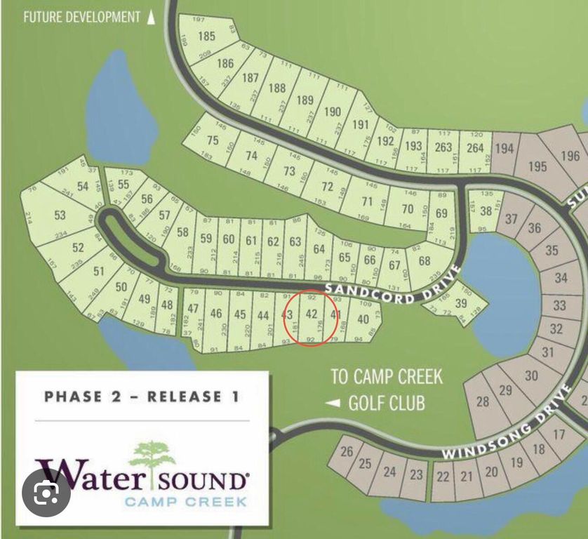 Lot 42 Sandcord Drive, Inlet Beach, FL 32461