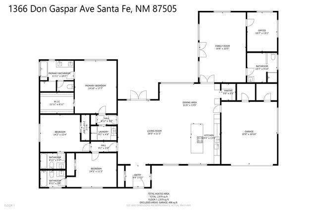 1366 Don Gaspar, Santa Fe, NM 87505