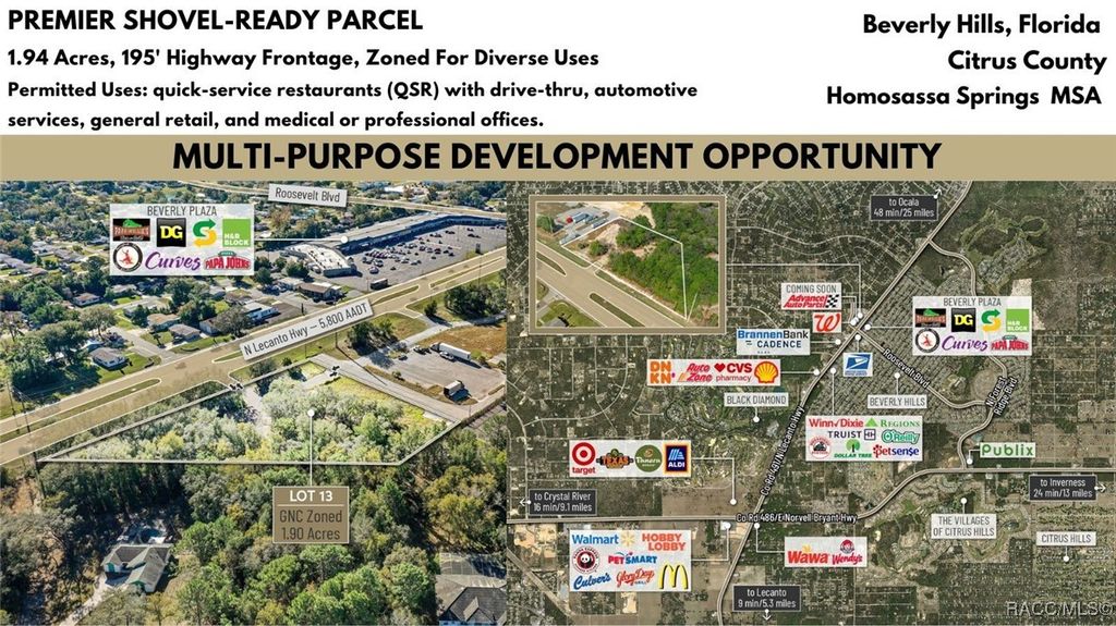 00 N Modelwood Drive, Beverly Hills, FL 34465