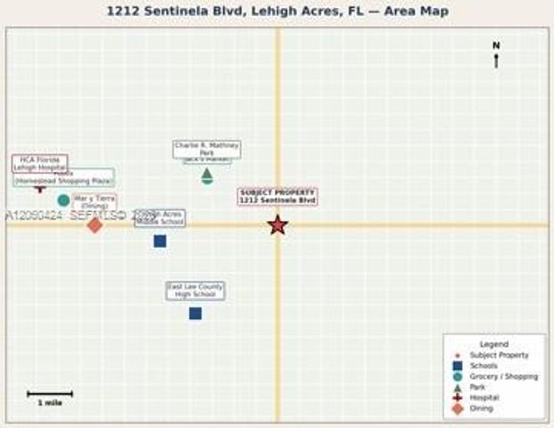 1212 Sentinela Blvd, Lehigh Acres, FL 33974