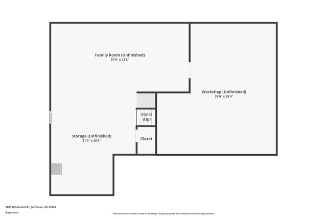 1085 Hillebrand Drive, Jefferson, WI 53549
