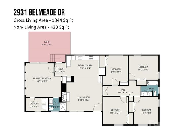 2931 Belmeade Drive, Charlotte, NC 28214