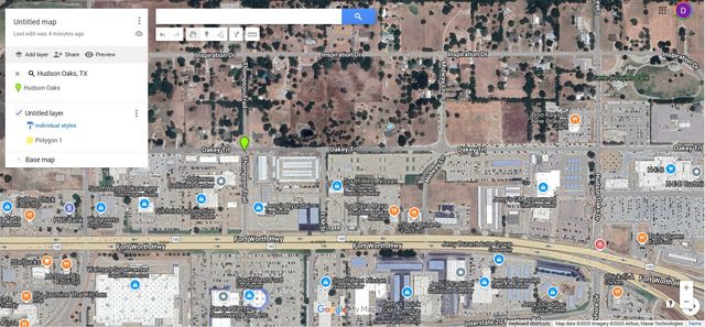 TBA N Oakridge Drive, Hudson Oaks, TX 76087