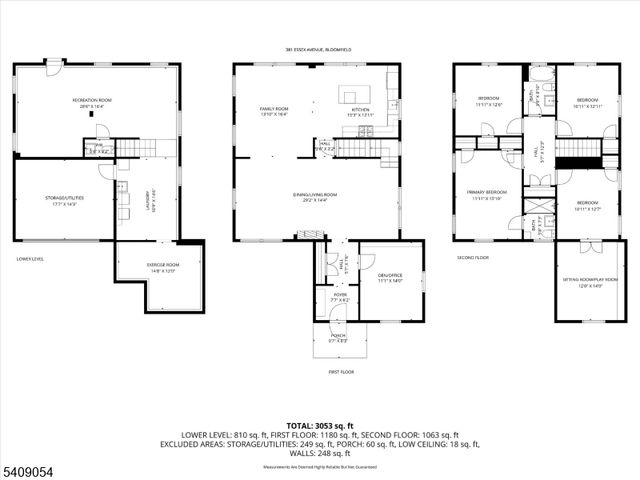 381 Essex Ave, Bloomfield Twp., NJ 07003