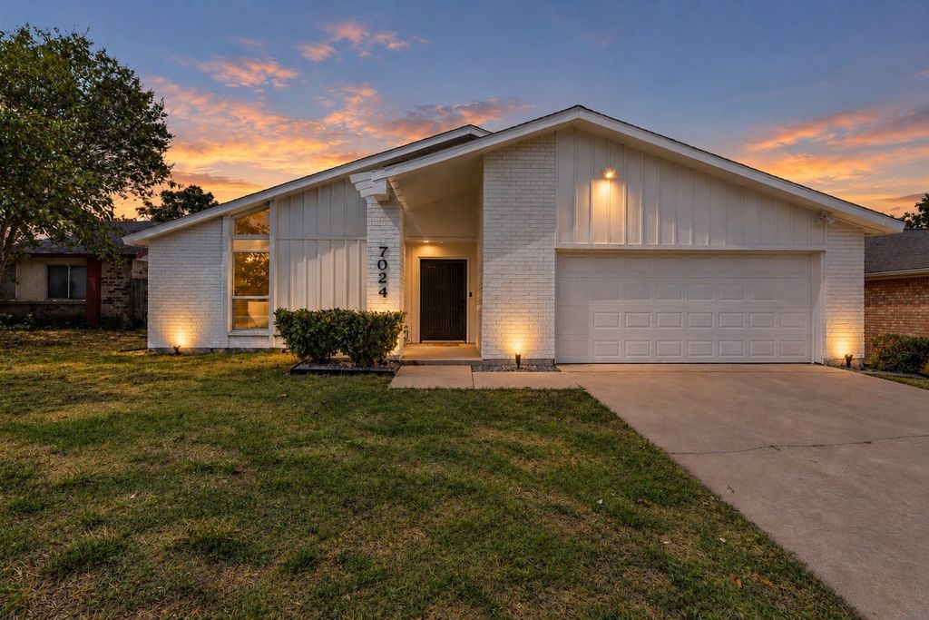 7024 Woodacre Road, Fort Worth, TX 76133 — exterior