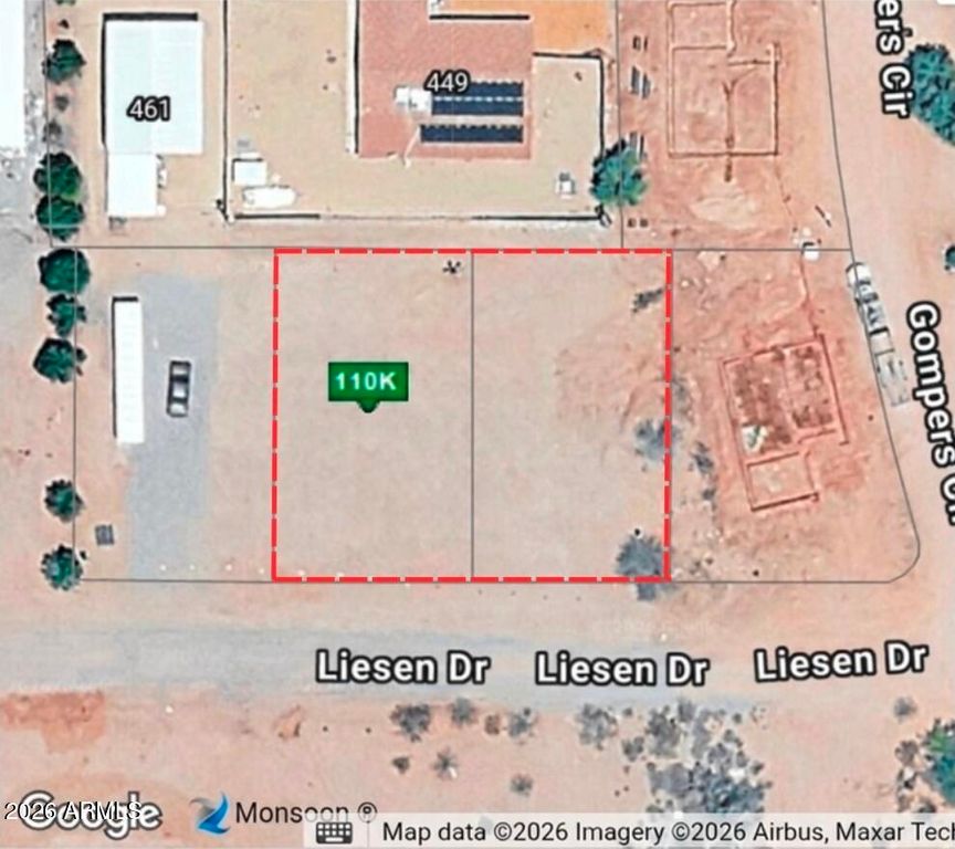 000 Liesen Drive -, Morristown, AZ 85342 — exterior
