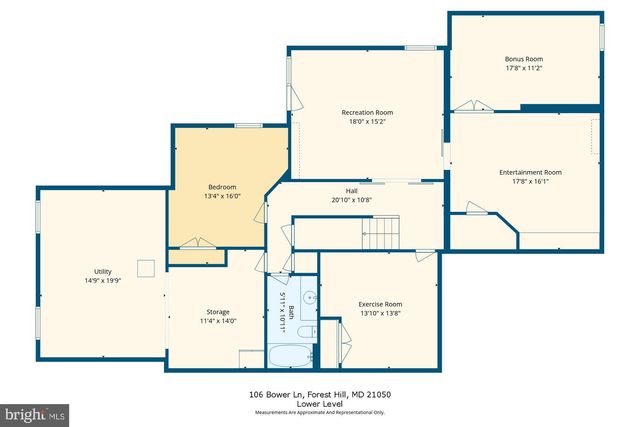 106 BOWER LN, Forest Hill, MD 21050