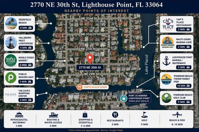 2770 NE 30th Street, Lighthouse Point, FL 33064