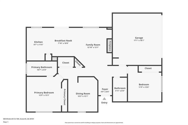 500 Windcroft Circle NW, Acworth, GA 30101