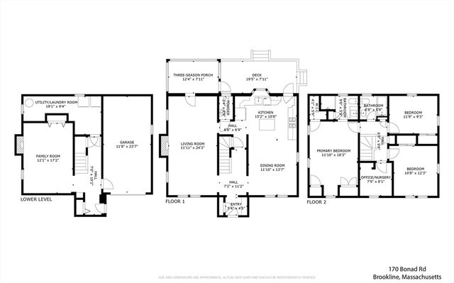 170 Bonad Road, Brookline, MA 02467