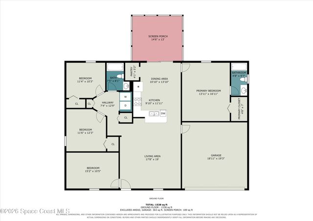 474 El Dorado Avenue SE, Palm Bay, FL 32909