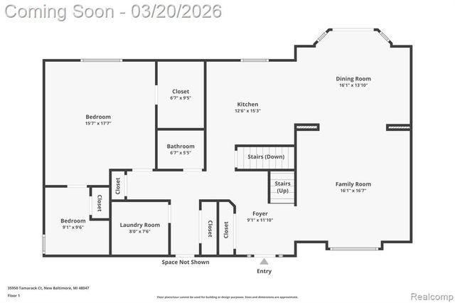 35950 Tamarack Court, New Baltimore, MI 48047