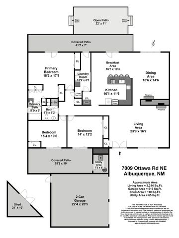 7009 Ottawa Road NE, Albuquerque, NM 87110