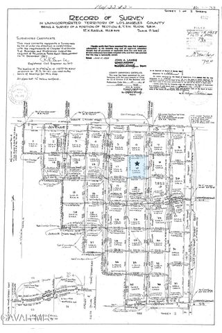 115th St East South Of Ave S, Littlerock, CA 93543