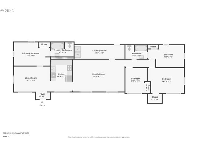 906 6TH St, Washougal, WA 98671