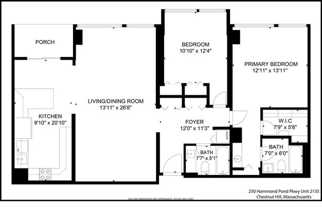 250 Hammond Pond Parkway 213S, Newton, MA 02467