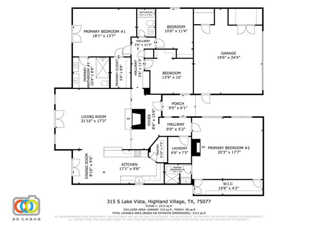 315 S Lake Vista, Highland Village, TX 75077