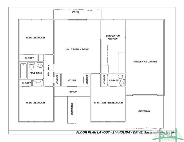 214 Holiday Drive, Savannah, GA 31419