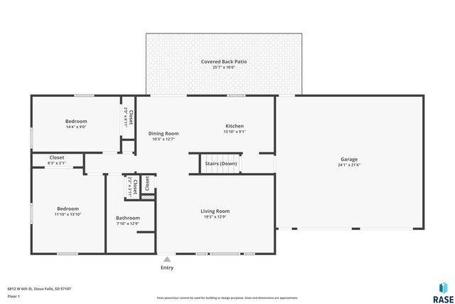 6812 W 6th St Street, Sioux Falls, SD 57107