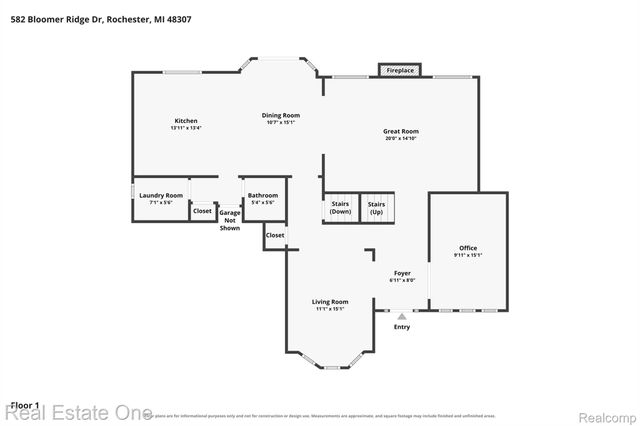 582 Bloomer Ridge Drive, Rochester, MI 48307