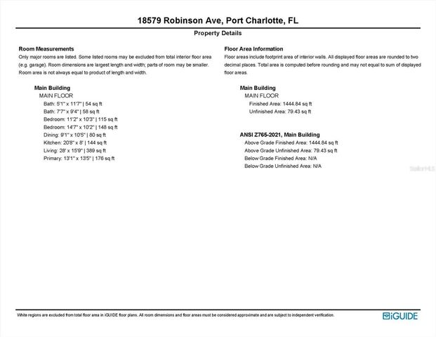 18579 ROBINSON AVENUE, Port Charlotte, FL 33948