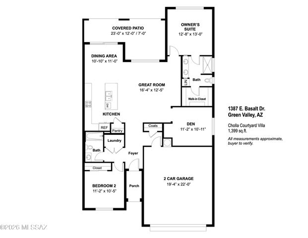1387 E Basalt Drive, Green Valley, AZ 85614