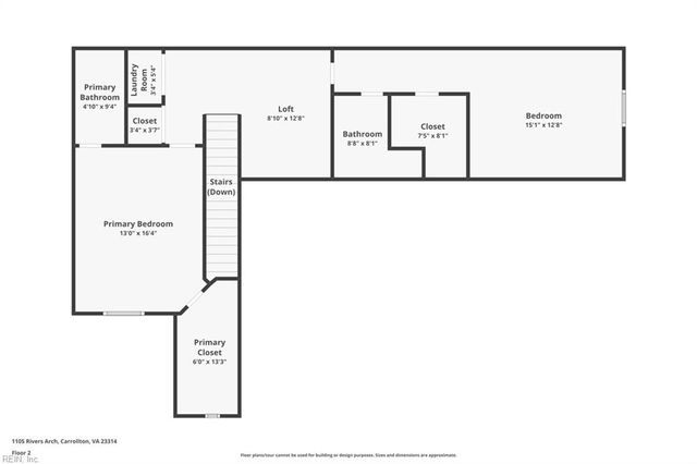 1105 Rivers ARCH, Carrollton, VA 23314