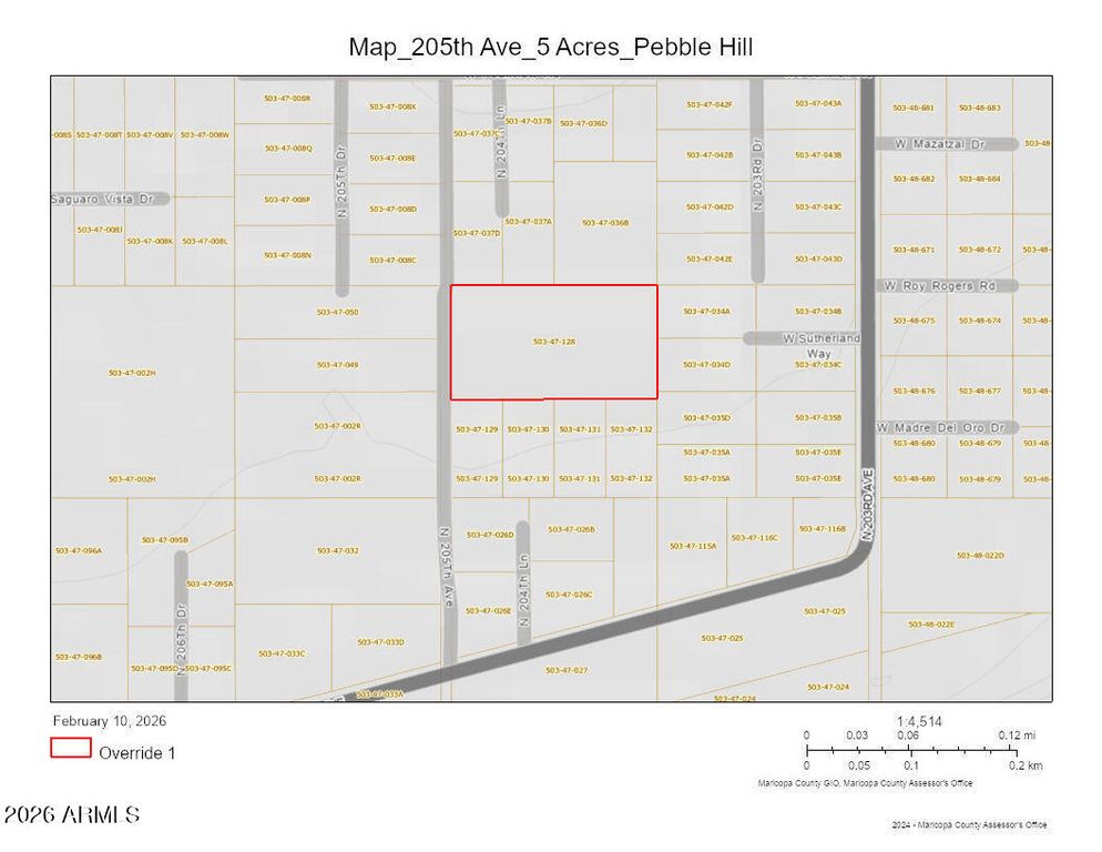 Image 6 of property listing at 287XX N 205th Avenue 5 Acres, Wittmann, AZ 85361