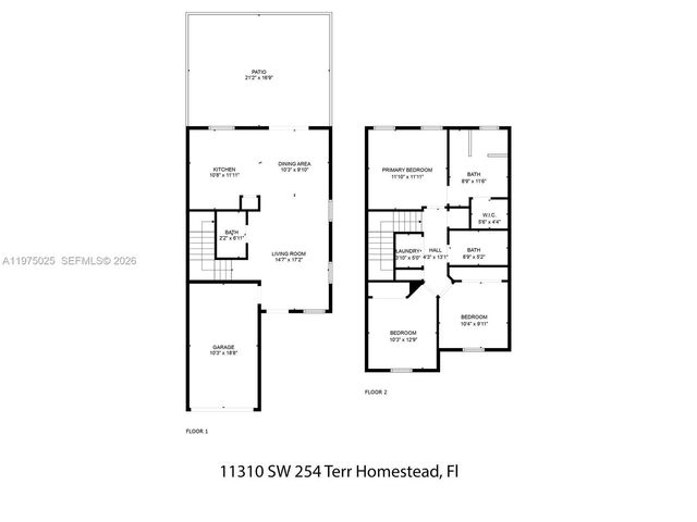 11310 SW 254th Ter, Homestead, FL 33032