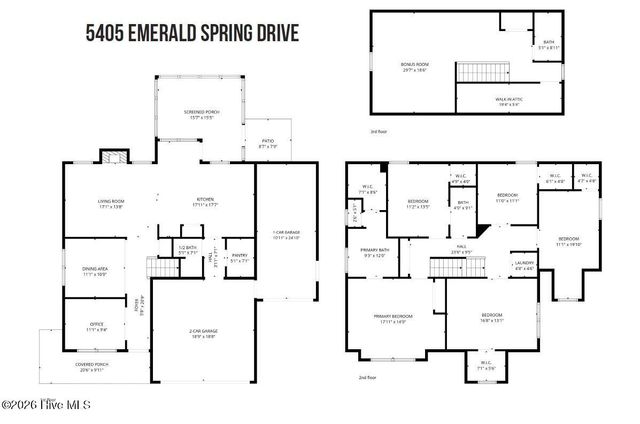 5405 Emerald Spring Drive, Knightdale, NC 27545