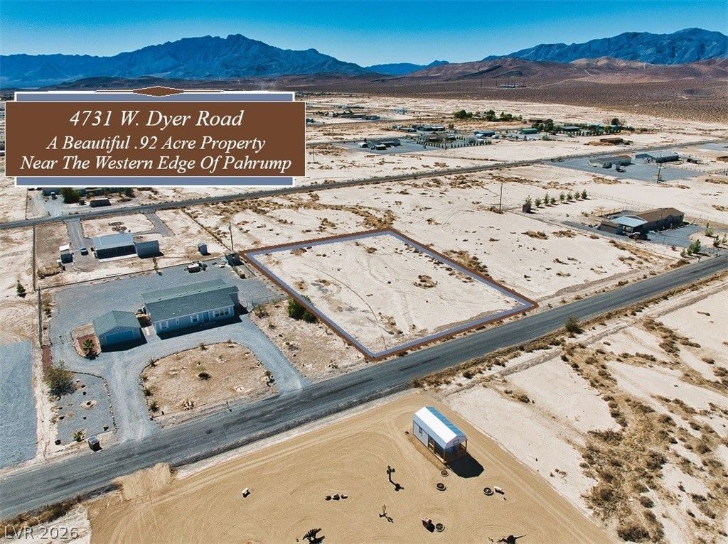 4731 West Dyer Road, Pahrump, NV 89048