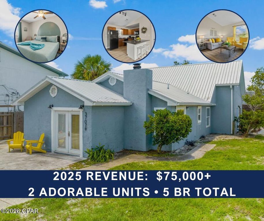 Image 1 of property listing at 3707 Mystic Street A & B, Panama City Beach, FL 32408