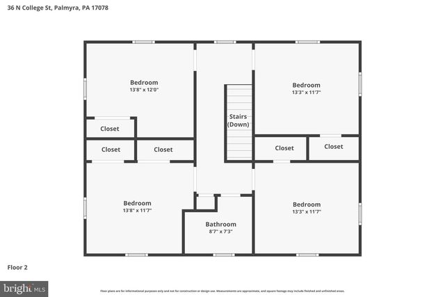 36 N COLLEGE ST, Palmyra, PA 17078