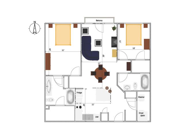 3000 Vanderbilt Pl Apt 443, Nashville, TN 37212