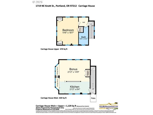 1719 Ne KNOTT St, Portland, OR 97212