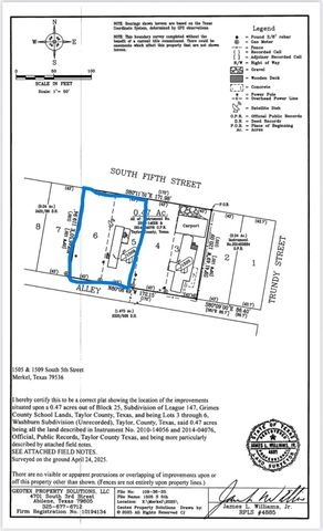 1509 S 5TH Street, Merkel, TX 79536