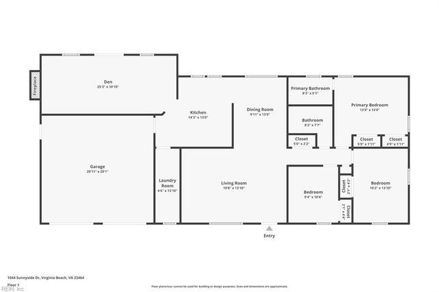 1044 Sunnyside DR, Virginia Beach, VA 23464